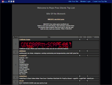 Tablet Screenshot of clients.gotop100.com