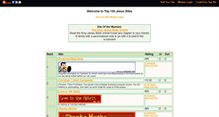 Desktop Screenshot of jesusboost.gotop100.com