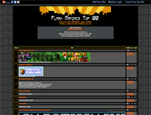 Tablet Screenshot of flashmaniac.gotop100.com