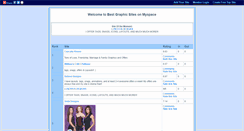 Desktop Screenshot of bestgraphics.gotop100.com