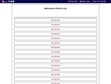 Tablet Screenshot of postajob.gotop100.com
