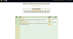 Desktop Screenshot of hockeycards.gotop100.com