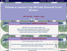 Tablet Screenshot of americastoptrtbreeders.gotop100.com