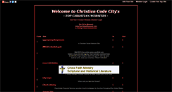Desktop Screenshot of christiancodecity.gotop100.com