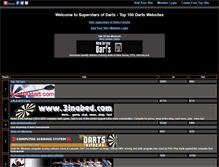 Tablet Screenshot of darts.gotop100.com