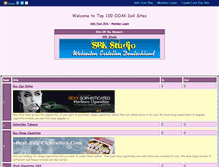 Tablet Screenshot of ooakdollart.gotop100.com