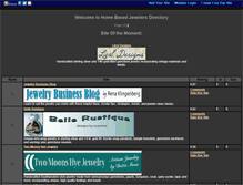 Tablet Screenshot of homebasedjewelers.gotop100.com