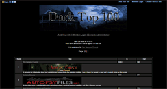 Desktop Screenshot of darkfear.gotop100.com