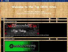 Tablet Screenshot of imvu.gotop100.com