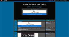 Desktop Screenshot of joshsimstoplist.gotop100.com