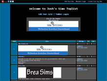 Tablet Screenshot of joshsimstoplist.gotop100.com