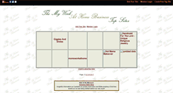 Desktop Screenshot of mywahbusiness.gotop100.com