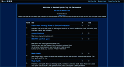 Desktop Screenshot of bandedspirits.gotop100.com