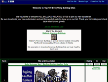 Tablet Screenshot of everythingbulldog.gotop100.com