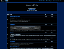 Tablet Screenshot of gfxtop.gotop100.com