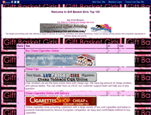 Tablet Screenshot of giftbasketgirls.gotop100.com
