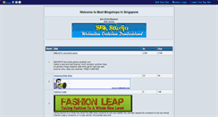 Desktop Screenshot of blogshopsinsg.gotop100.com