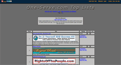 Desktop Screenshot of oneserve.gotop100.com