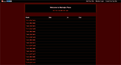 Desktop Screenshot of mariasplace.gotop100.com