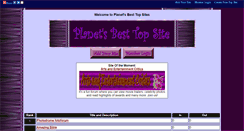 Desktop Screenshot of planetsbesttopsites.gotop100.com