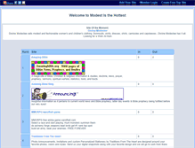 Tablet Screenshot of modesthottest.gotop100.com