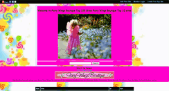 Desktop Screenshot of fairywingsboutique.gotop100.com
