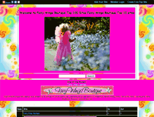 Tablet Screenshot of fairywingsboutique.gotop100.com