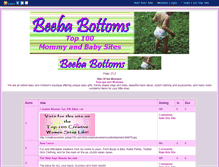 Tablet Screenshot of beebabottoms.gotop100.com