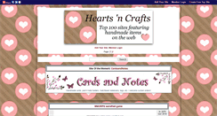 Desktop Screenshot of heartsandcrafts.gotop100.com