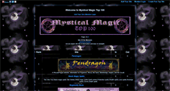 Desktop Screenshot of mysticalmagic.gotop100.com