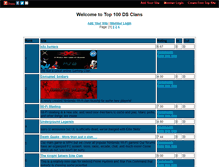Tablet Screenshot of dsclans.gotop100.com