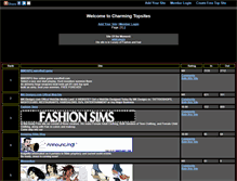 Tablet Screenshot of charmingtopsites.gotop100.com