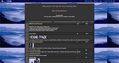 Desktop Screenshot of coonhounds.gotop100.com