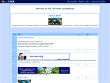 Tablet Screenshot of competitions.gotop100.com