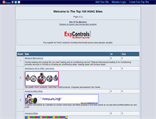 Tablet Screenshot of hvacelite.gotop100.com
