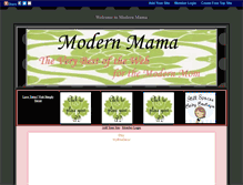 Tablet Screenshot of modernmama.gotop100.com