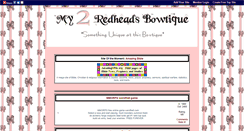 Desktop Screenshot of my2redheadsbowtique.gotop100.com