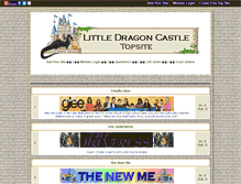Tablet Screenshot of littledragoncastle.gotop100.com