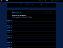 Tablet Screenshot of muonline.gotop100.com