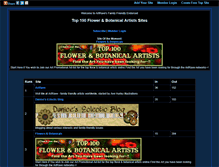 Tablet Screenshot of flowers.gotop100.com