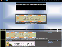 Tablet Screenshot of healthylittleones.gotop100.com