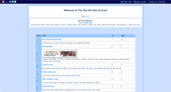Desktop Screenshot of israel.gotop100.com