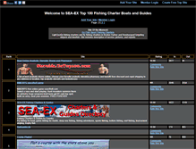 Tablet Screenshot of fishingcharters.gotop100.com