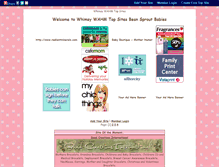 Tablet Screenshot of beansproutbabies.gotop100.com