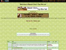 Tablet Screenshot of bannerchictopsite.gotop100.com