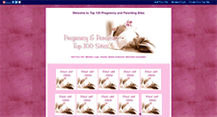 Desktop Screenshot of pregnancyandparenting.gotop100.com