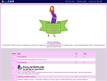 Tablet Screenshot of happyandhealthymom.gotop100.com