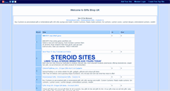 Desktop Screenshot of giftsshopuk.gotop100.com