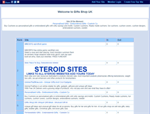 Tablet Screenshot of giftsshopuk.gotop100.com