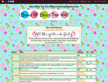 Tablet Screenshot of bowsnbling.gotop100.com